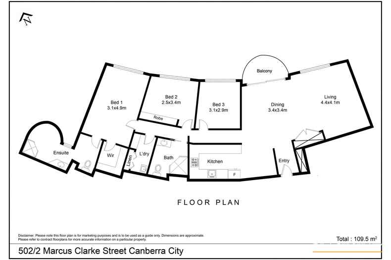 502/2 Marcus Clarke Street City 502/2 Marcus Clarke Street City