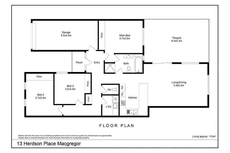 13 Herdson Place Macgregor 13 Herdson Place Macgregor