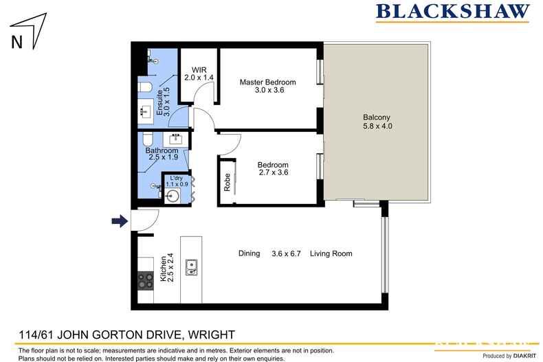 113/61 John Gorton Drive Wright 113/61 John Gorton Drive Wright