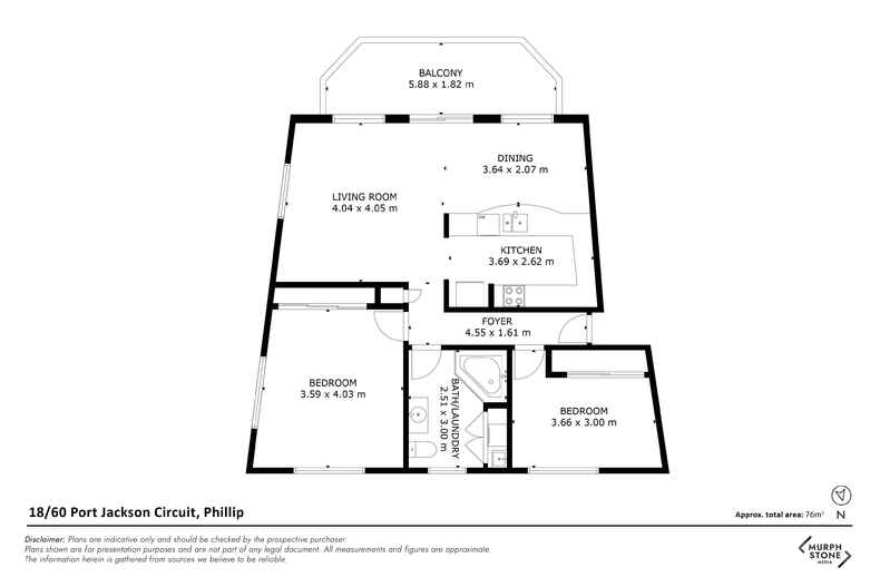 18/60 Port Jackson Circuit Phillip 18/60 Port Jackson Circuit Phillip