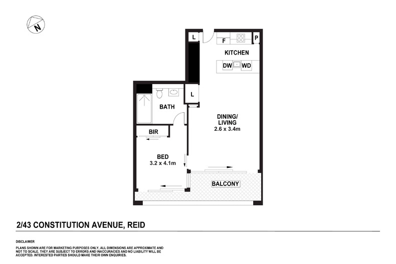 2/43 Constitution Avenue Reid 2/43 Constitution Avenue Reid