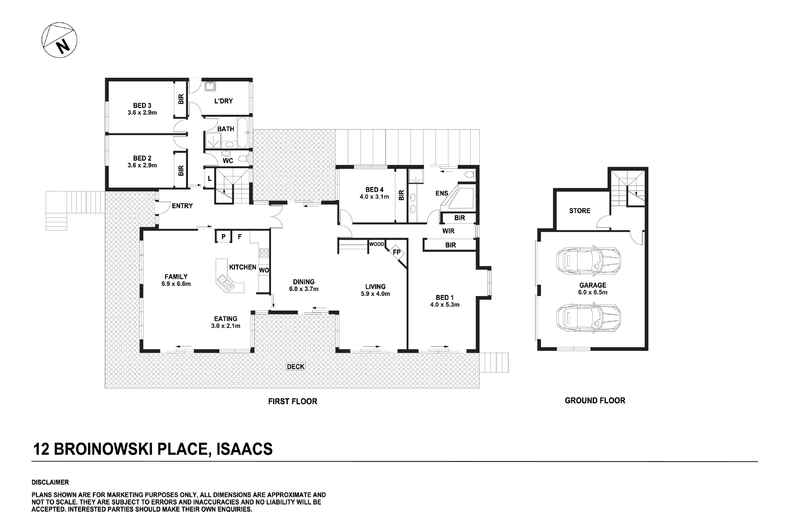 12 Broinowski Place Isaacs