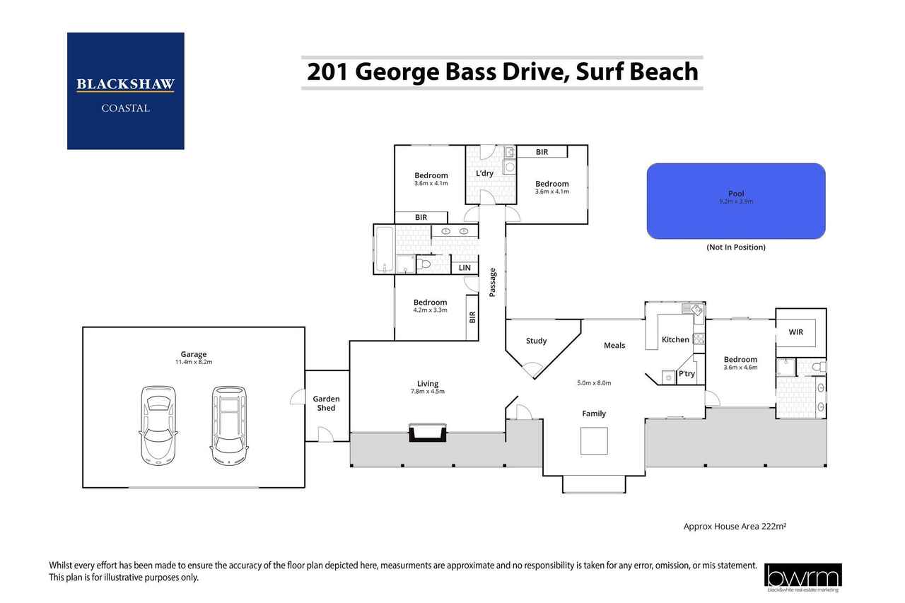201 George Bass Drive Surf Beach