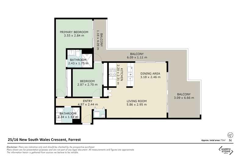 25/14-16 New South Wales Crescent Forrest 25/14-16 New South Wales Crescent Forrest