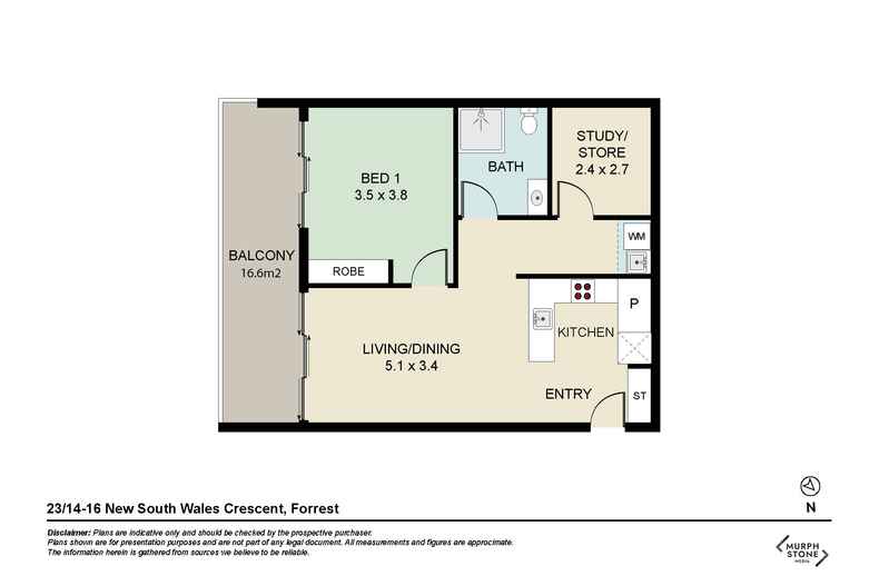 23/14-16 New South Wales Crescent Forrest