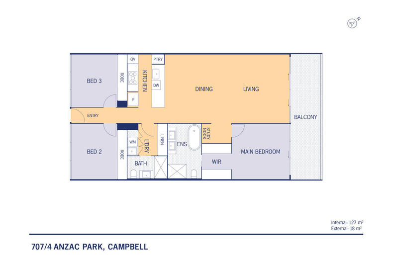 707/4 Anzac Park Campbell 707/4 Anzac Park Campbell