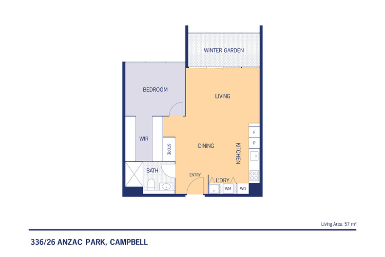 336/26 Anzac Park Campbell 336/26 Anzac Park Campbell