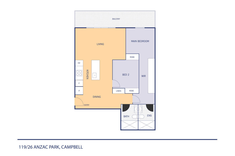 119/26 Anzac Park Campbell 119/26 Anzac Park Campbell