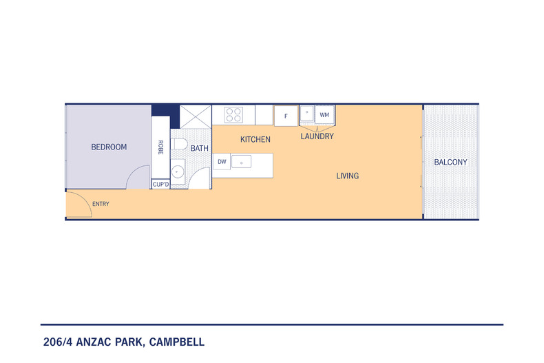 206/4 Anzac Park Campbell 206/4 Anzac Park Campbell