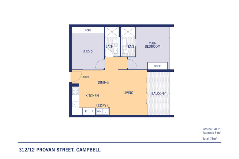 312/12 Provan Street Campbell 312/12 Provan Street Campbell