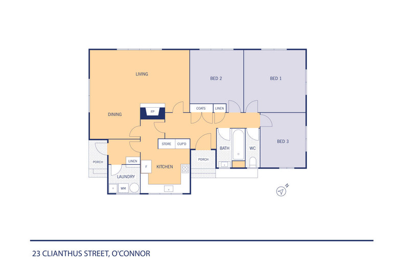 23 Clianthus Street O'Connor 23 Clianthus Street O'Connor