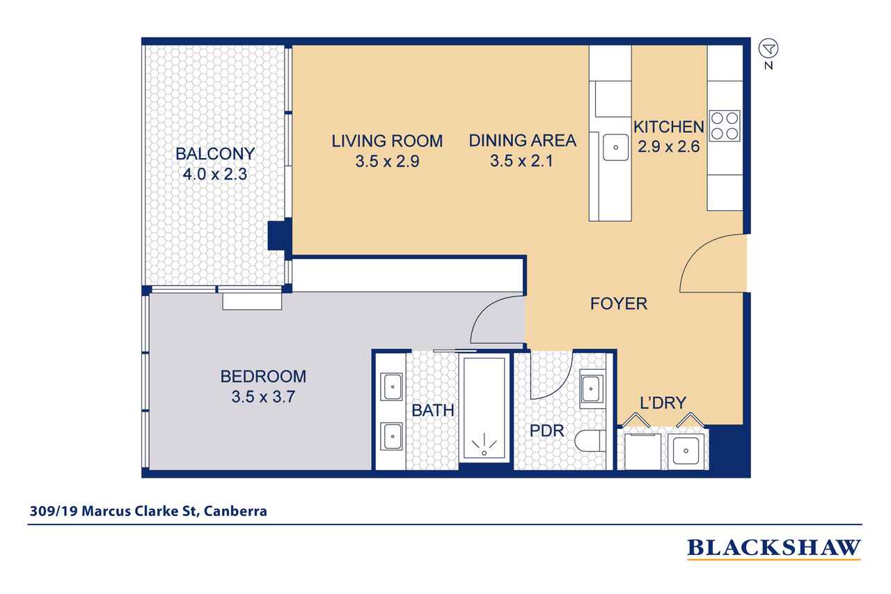 309/19 Marcus Clarke Street City