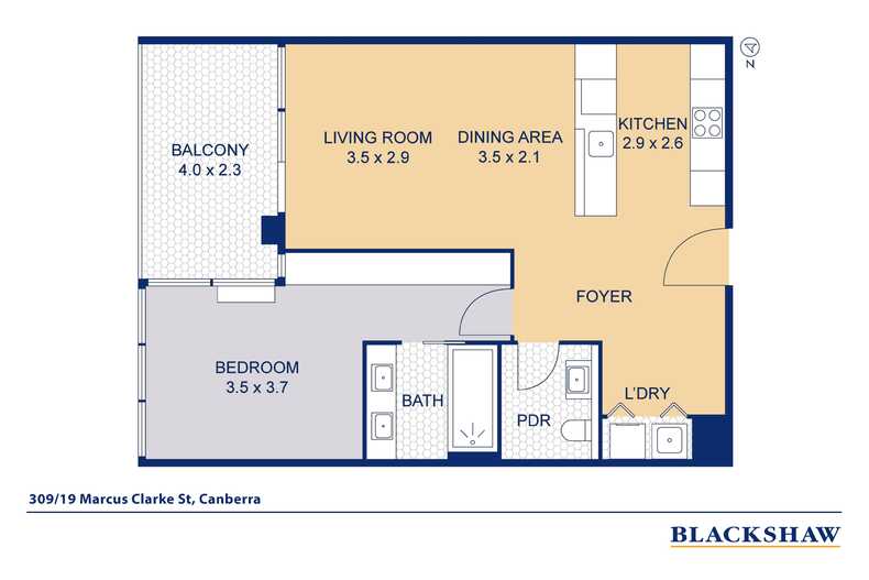 309/19 Marcus Clarke Street City