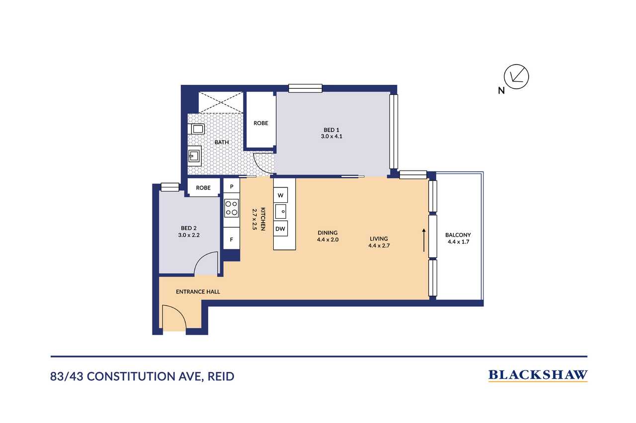 83/43 Constitution Avenue Reid